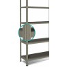 Scaffalatura ad incastro 180x195x60cm portata max 700kg