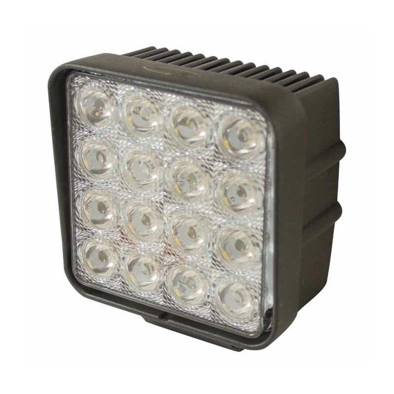 Faro da lavoro 16 LED Epistar ad ampio raggio 60Â° 24W IP68