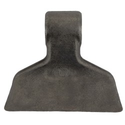 Mazza trincia larghezza 120mm lunghezza 90mm con attacco 40mm e foro 16,5mm