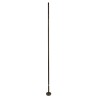 Asse porta dischi frangizolle di 2370mm sezione 25x25mm