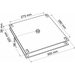 Base girevole per sedile
