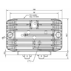 Regolatore di tensione controfase per trattore da 12V compatibile con motori diesel Acme e Ducati-Vm