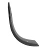 Zappa dx curva adattabile Dondi e Kverneland piatto da 80x8mm Ã˜ foro 46mm