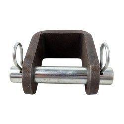 Forcella completa di perno Ã˜ 19mm