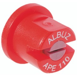 Ugello a ventaglio in ceramica con foro Ã˜ 1mm