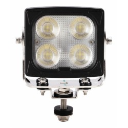 Faro da lavoro 36 LED quadrato ad ampio raggio 40W IP69K