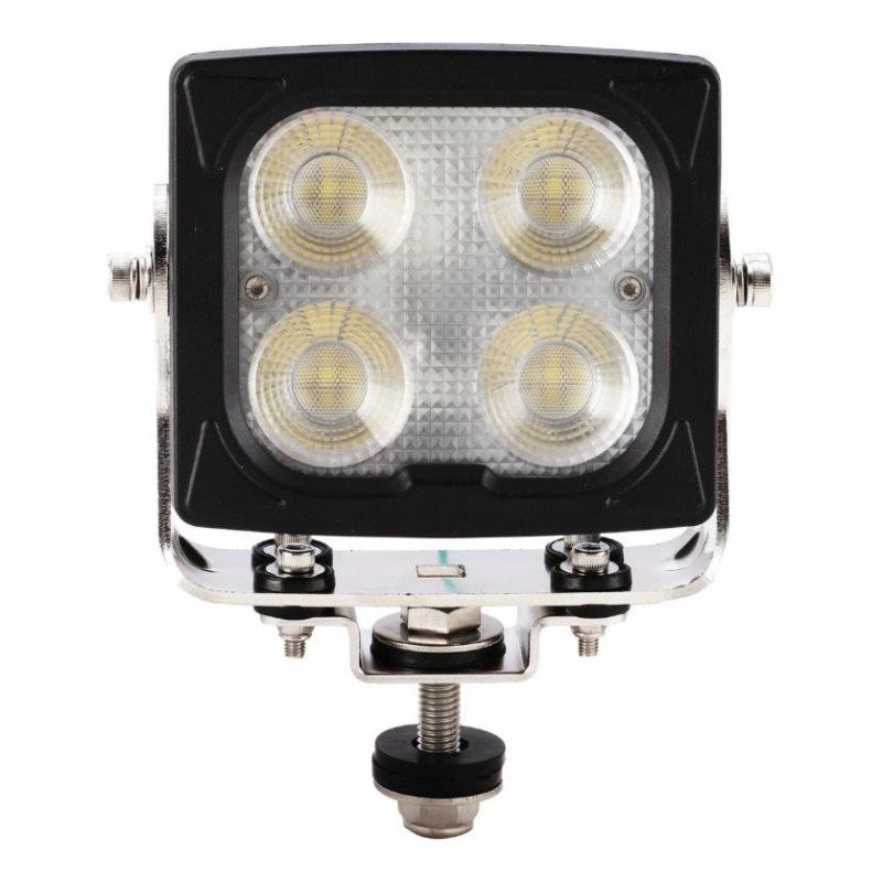 Faro da lavoro 36 LED quadrato ad ampio raggio 40W IP69K