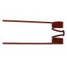 Dente pick-up a punte dritte adattabile Welger 0940,53,02,00 filo 5