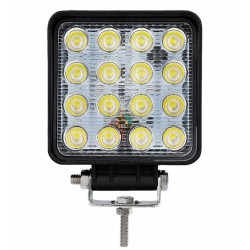 Faro da lavoro 16 LED Epistar a largo raggio freddo 48W IP67