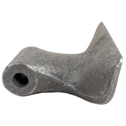 Mazza trincia larghezza 180mm lunghezza 100mm attacco 70mm e foro Ã˜ 17mm adattabile a originale Ferri