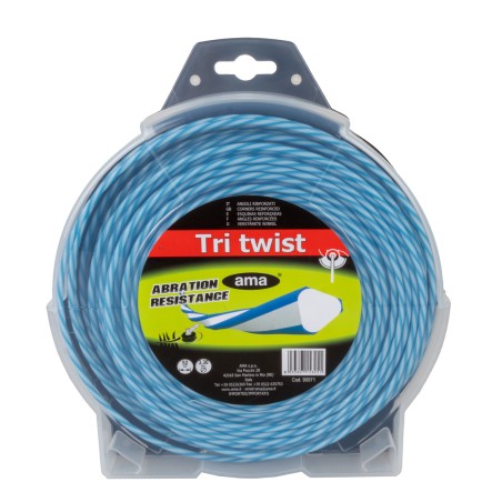 Filo decespugliatore Tri Twist Ã˜ 3,3mm 52m
