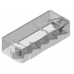 Suola centrala con foro originale G&S 26166 per modello Rotor