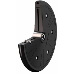 Ruota completa di cerchio 325x50mm adattabile a Maschio