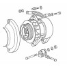 Alternatore adattabile a rif,Cnh 4808498,14V - 45A con regolatore