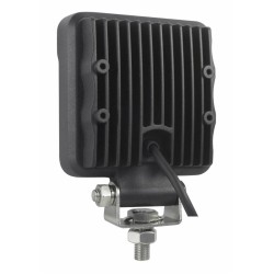 Faro da lavoro 9 LED OSRAM quadrato ad ampio raggio freddo 13,5W IP67 IP69K