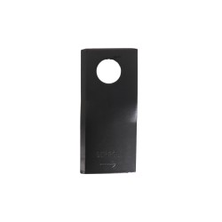 Coltello per falciatrice lunghezza 100mm foro Ã˜ 19mm spessore 3mm