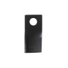 Coltello per falciatrice lunghezza 100mm foro Ã˜ 19mm spessore 3mm