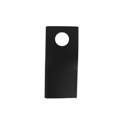 Coltello per falciatrice lunghezza 100mm foro Ã˜ 19mm spessore 3mm