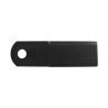 Coltello trinciapaglia con foro Ã˜ 18mm lunghezza 173mm