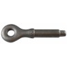 Occhione di aggancio per timoni di rimorchi in metallo grezzo Ã˜ esterno 84mm Ã˜ foro interno 30mm