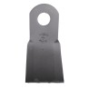 Coltello lunghezza 147mm altezza 60mm con foro Ã˜ 25,5mm