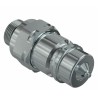 Innesto rapido a valvola maschio 1/2" filetto din2353 m22 (15l) Faster