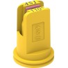 Ugello a ventaglio antideriva con inserto in ceramica giallo Ã˜ 0,8mm