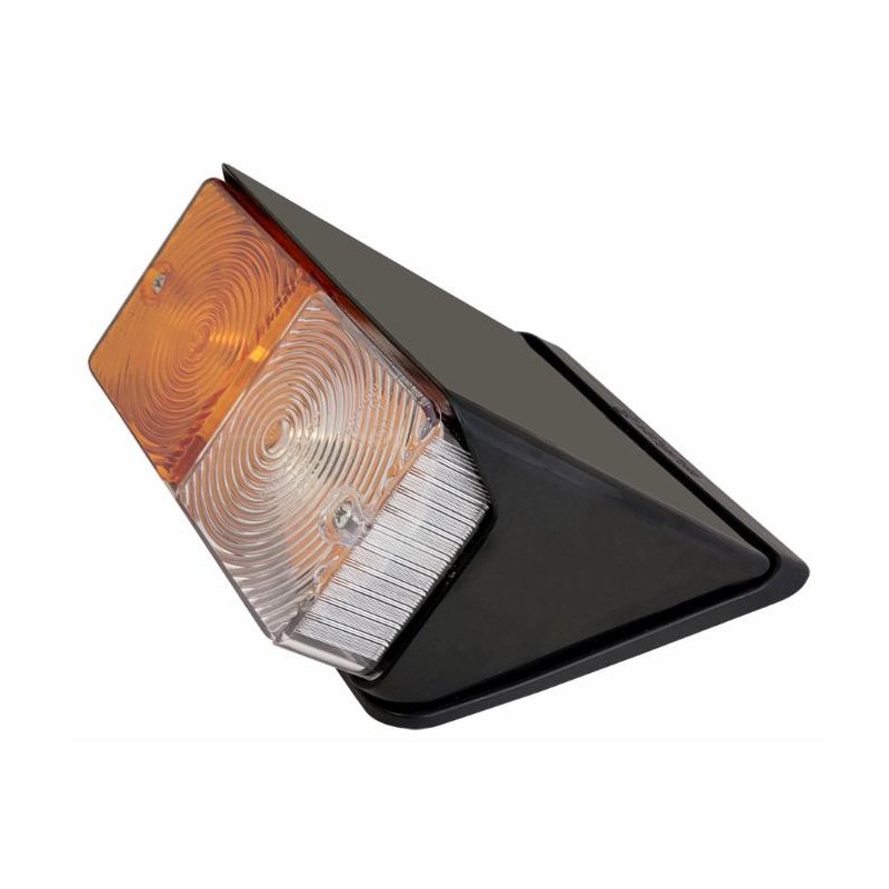Fanale anteriore dx per trattore da 12V adattabile al rif. originale Ford D3NN13200B