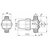 Filtro in linea filetto 1/2" inox 100 Mesh