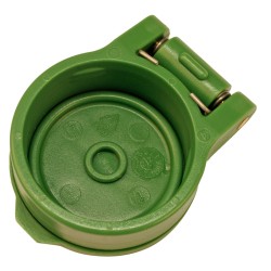 Tappo di protezione automatico per innesto verde femmina M1/2"