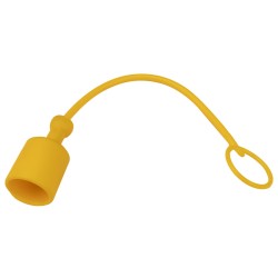 Tappo per innesto rapido giallo maschio da M1/2"