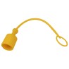 Tappo per innesto rapido giallo maschio da M1/2"
