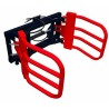 Pinza idraulica per rotoballe con attacco LP