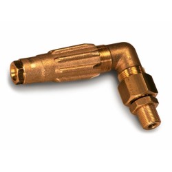 Nebulizzatore curvo leggero con ugello a ventaglio 3/8'