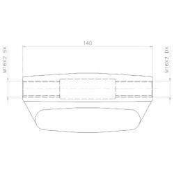 Manicotto catena stabilizzatrice adattabile CNH 584731
