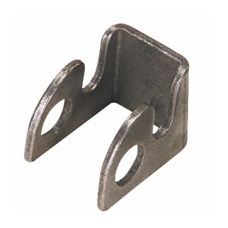 Supporto forato stretto per cerniera Ã˜ 23mm