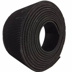 Cinghia per rotopressa bugnata 25m larga 220mm spessore 6mm