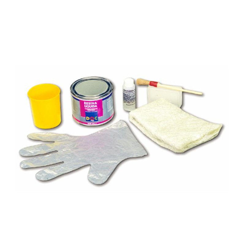 Kit in vetroresina da 750ml per la riparazione di superfici