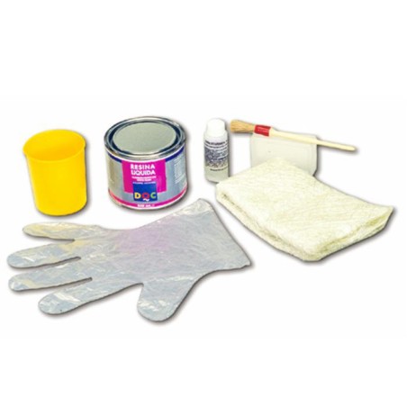 Kit in vetroresina da 750ml per la riparazione di superfici