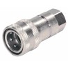 Innesto rapido valvola femmina 1/2" npt