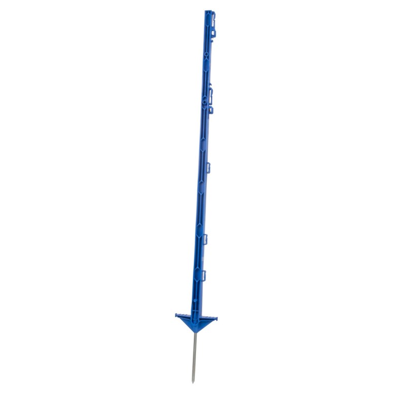 Paletto in plastica blu altezza 105