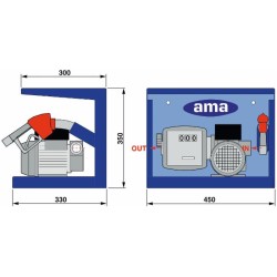 Distributore ad uso privato per gasolio "Easy Pump Counter"