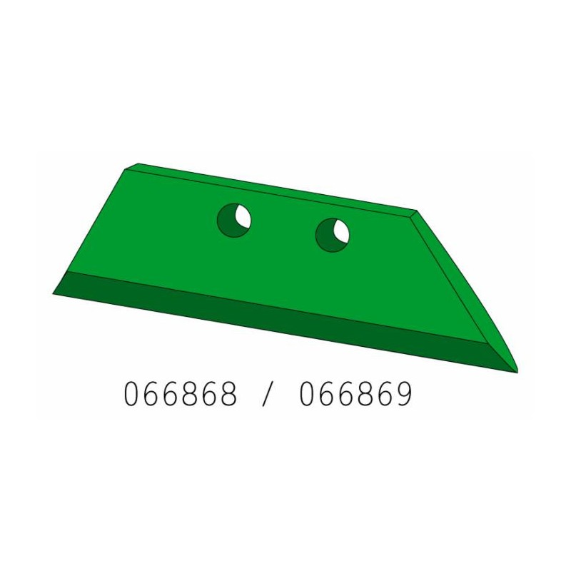 Vomere adattabile Kverneland 066869 sx