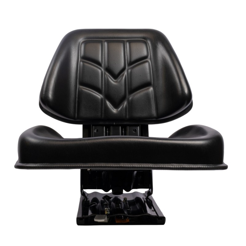 Sedile 3 in sky nero con sospensione meccanica