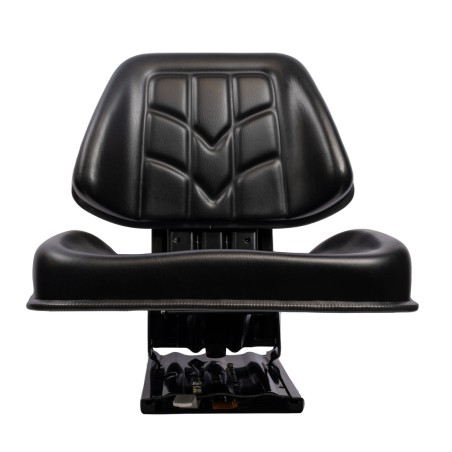 Sedile 3 in sky nero con sospensione meccanica