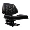 Sedile 3 in sky nero con sospensione meccanica