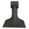 Mazza trincia dentata 100x120mm attacco 42mm e foro 20,5mm