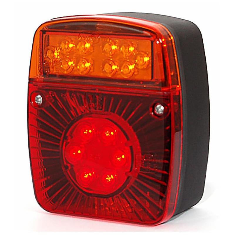 Fanale posteriore sx a LED 12-24V 121x56x101mm