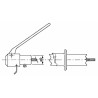 Dispositivo diesel di sicurezza motorstop per motori diesel con Ã˜ interno tubo 20,5mm