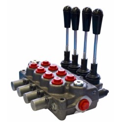 Distributore Walvoil SD5 a 4 leve doppio effetto - 40L